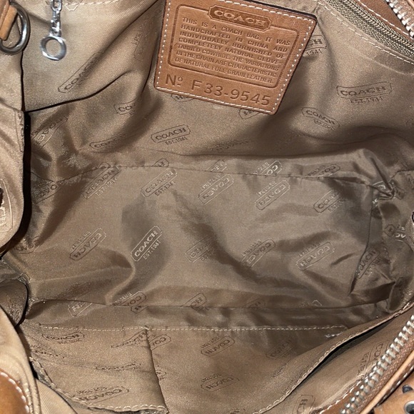 Coach Legacy Leather Full Zip Satchel - Picture 15 of 16